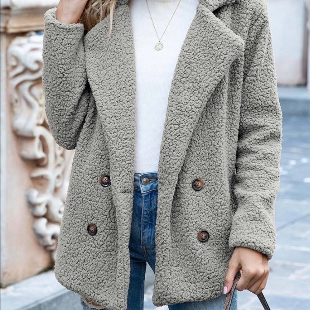 Plush Peacoat - Picture 2 of 5